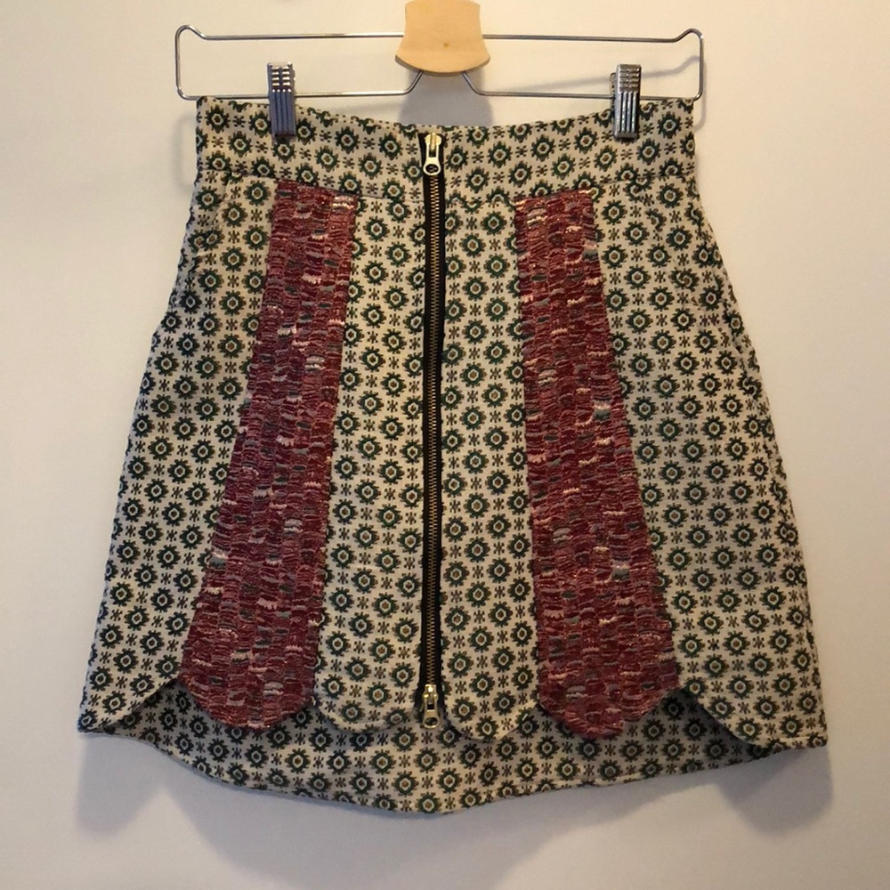 jacquard skirt